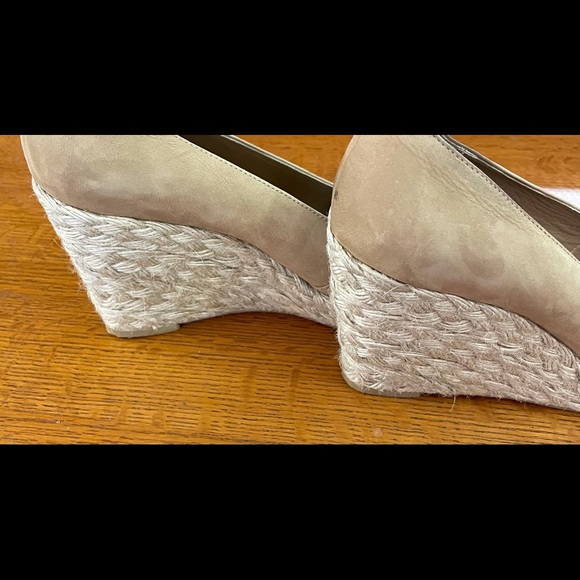 M Patrick Peep Toe Espadrilles 8.5M Beautiful camel color. Goes with everything! - Picture 4 of 4